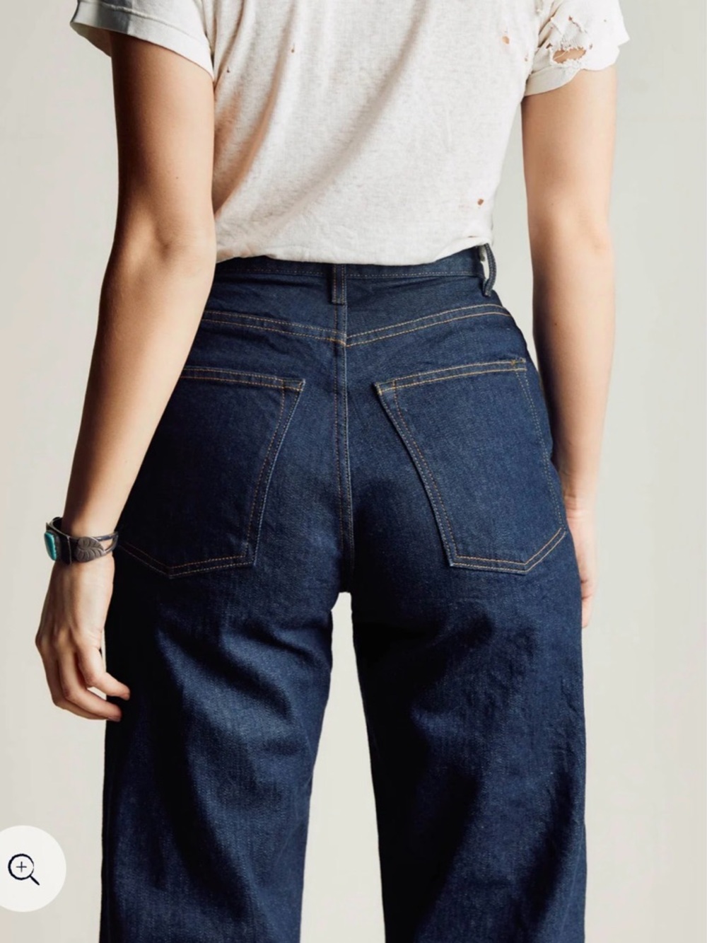 Imogene and Willie Catherine High Waist Selvage Blue Denim Jeans